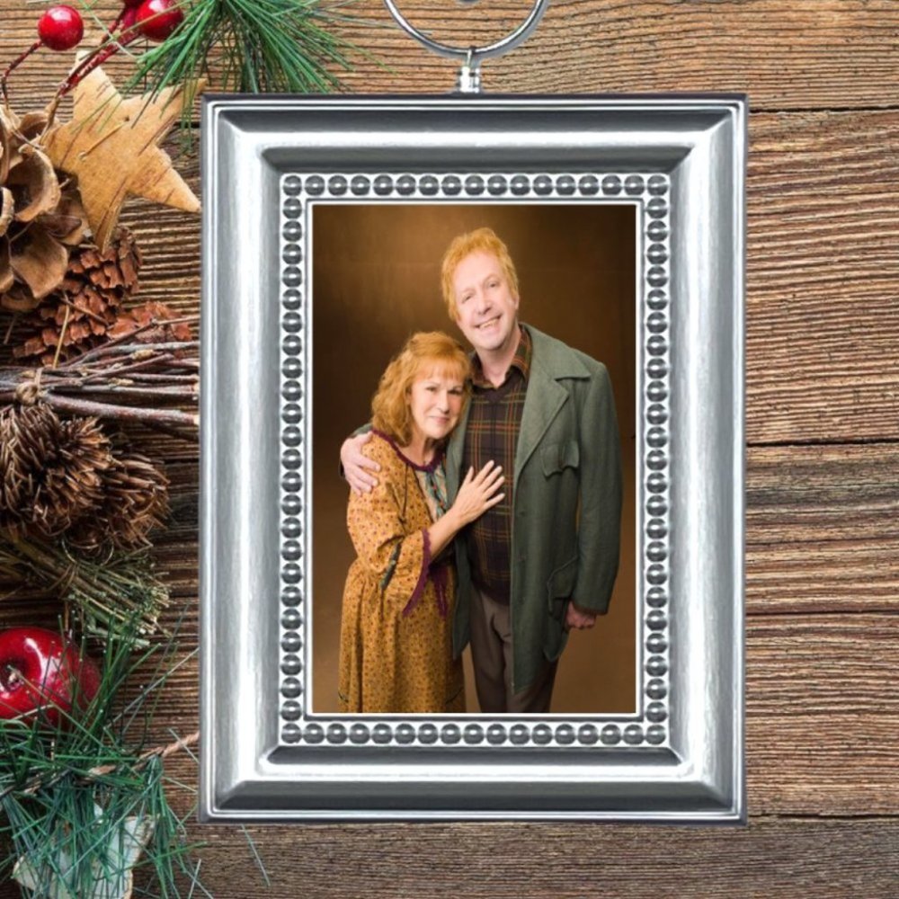 Harry Potter Molly & Arthur Weasley Christmas‎ Tree Ornament